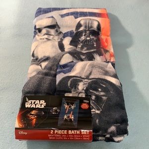 STAR WARS 2 Piece Bath Set